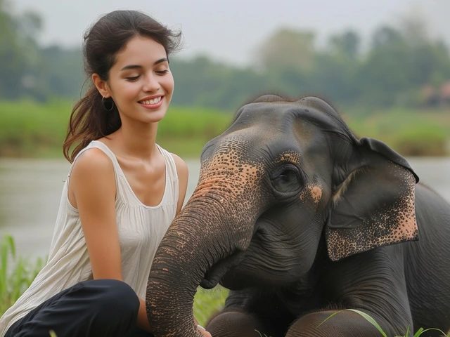 La Pratique Pionnière du Massage d'Éléphant